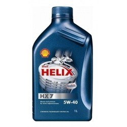 SHELL Helix 5w40 п/c HX7 1л (уп.12)